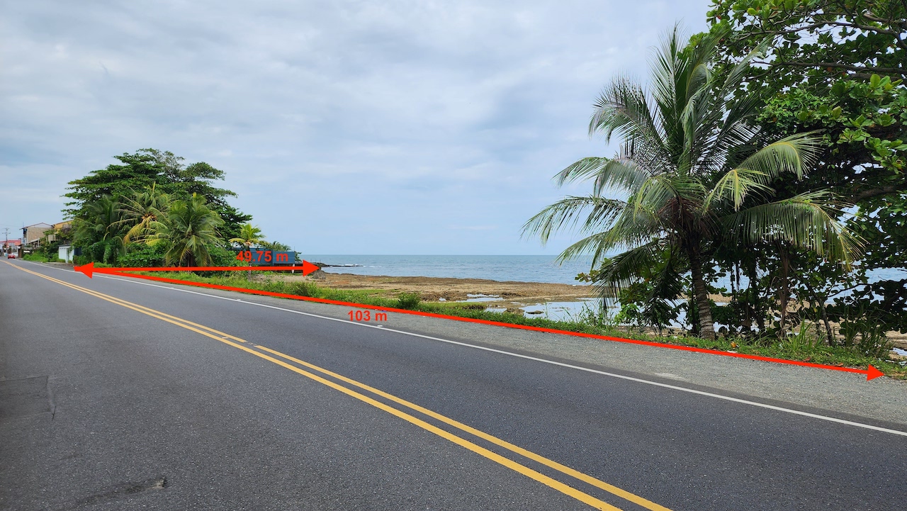 Lote 5,596 m2 en Limón centro frente al mar para desarrollo: Hotelero o Apartamentos en Limón, Limón miniatura 2